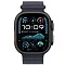 Apple Watch Ultra 2 (2024) GPS + Cellular, 49 мм, корпус из черного титана, ремешок Ocean (M) темно-синего цвета MYPD3