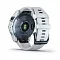 Часы Garmin fenix 7X Sapphire Solar (010-02541-15) титановый синий минерал DLC с белым ремешком