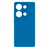 Силиконовая накладка совместимая с Рэдми Нот 14s 4G/Рэдми Нот 13 Pro 4G/Поко M6 Pro 4G (SC) синяя