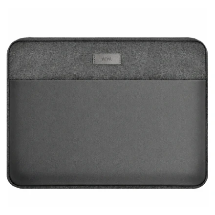 Чехол-папка для ноутбука 16" WIWU Minimalist серый