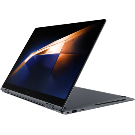 Ноутбук  Samsung Galaxy Book 4 Pro 360 NP960QGK-KG2HK, Intel®️ Core™️ Ultra 7 155H, 16GB LPDDR5X (On Board 16GB), 1TB NVMe SSD, 16" Moonstone Gray
