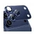 Защитное стекло на модуль камеры WIWU Armor Deck Lens Protector совместимое с iPhone 17 Pro Dark Blue (синее)