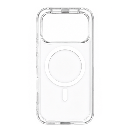 Противоударная накладка Cabal Premium Clear Case c MagSafe для Honor 600 Pro прозрачная