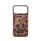Кевларовая накладка Tactile Woven  Case совместимая с iPhone 17 Pro Max Doodle Yellow (желтая Labubu)