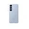 Кожаная накладка Kindsuit Case совместимая с Samsung S25/S24 голубая (оригинал)