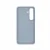 Кожаная накладка Kindsuit Case совместимая с Samsung S25/S24 голубая (оригинал)