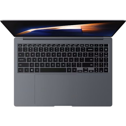 Ноутбук  Samsung Galaxy Book 4 Pro NP960XGK-KG4HK, Intel®️ Core™️ Ultra 7 155H, 16GB LPDDR5X (On Board 16GB), 1TB NVMe SSD, 16" Moonstone Gray
