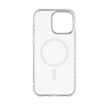 Пластиковая накладка Monarch Premium с MagSafe совместимая с iPhone 16 Pro прозрачная