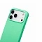 Накладка MeMUMI с MagSafe совместимая с iPhone 17 Pro зеленая