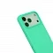 Накладка MeMUMI с MagSafe совместимая с iPhone 17 Pro зеленая