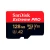 Карта памяти SanDisk Extreme Pro Micro SD 128GB U3 A2 V30 200/90MB/S 4K с адаптером