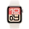 Умные часы  Apple Watch SE 3 2025, 40 мм, корпус из алюминия цвета «сияющая звезда», спортивный ремешок цвета «сияющая звезда», размер M/L (MEH54)