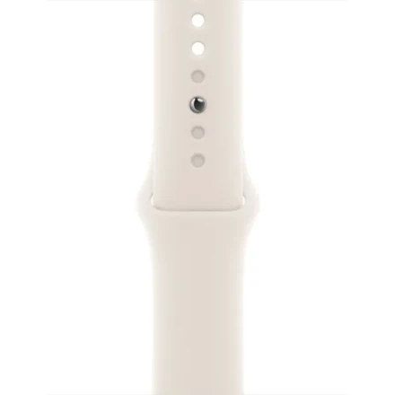Умные часы  Apple Watch SE 3 2025, 40 мм, корпус из алюминия цвета «сияющая звезда», спортивный ремешок цвета «сияющая звезда», размер M/L (MEH54)