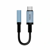 Переходник WIWU Legend AudioType-C to 3.5mm Converter Black (черный) (Китай)