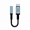 Переходник WIWU Legend AudioType-C to 3.5mm Converter Black (черный) (Китай)