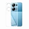 Силиконовая накладка Partner совместимая с Рэдми Нот 14s 4G/Рэдми Нот 13 Pro 4G/Поко M6 Pro 4G прозрачная