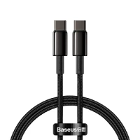 Кабель Baseus Type-C/Type-C 100W 1м черный