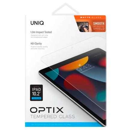Защитная пленка Uniq Optix Paper-Sketch для iPad 10,2" матовая