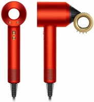 Фен  Фен Dyson Supersonic HD15 topaz orange (оранжевый топаз) с кейсом