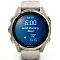 Умные часы  Умные часы Garmin Fenix 8 43 mm Amoled Sapphire, золотистый корпус, дымчато-серый ремешок (010-02903-18)