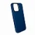 Накладка из эко-кожи Kzdoo Noble Collection с MagSafe совместимая с iPhone 15 Pro темно-синяя