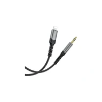 Кабель Borofone Lighting/3.5mm 1м черный