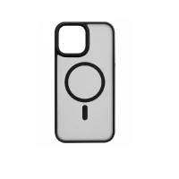 Пластиковая накладка Dfans Design с MagSafe совместимая с iPhone 16 Pro затемненная