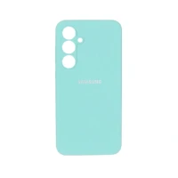 Накладка Silicone Case совместимая с Samsung S25/S24 (SC) тифани
