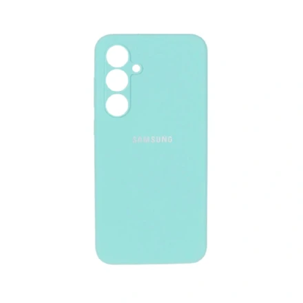 Накладка Silicone Case совместимая с Samsung S25/S24 (SC) тифани