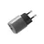 Сетевое зарядное устройство  Сетевое зарядное устройство EnergEA Ampcharge GaN20 USB/Type-C 20W темно-серое