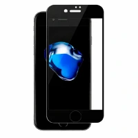 Защитное стекло Cabal совместимое с iPhone SE 2022 полноэкранное черное