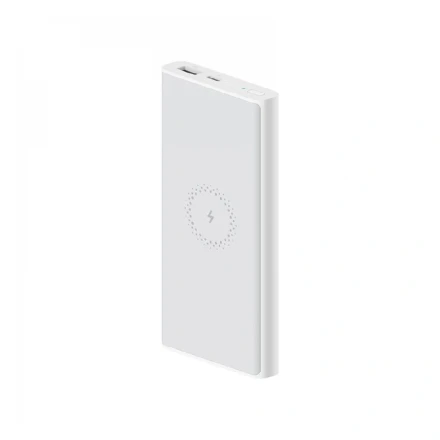 Внешний аккумулятор Ксиаоми Wireless Power Bank Youth Edition 10000 mAh 10W (WPB15PDZ) белый (CN)
