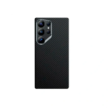 Кевларовая накладка Benks Kevlar A1 с MagSafe совместимая с Samsung S25 Ultra черная