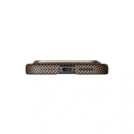 Кевларовая накладка Pitaka Ultra-Slim Case совместимая с iPhone 17 Pro Sunset (закат) EAC