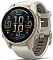 Умные часы  Умные часы Garmin Fenix 8 43 mm Amoled Sapphire, золотистый корпус, дымчато-серый ремешок (010-02903-11)