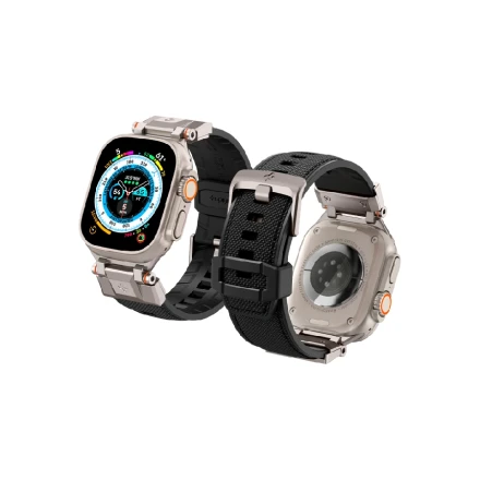 Ремешок Comfort совместимый с Apple Watch (42/44/45/49 mm) черный