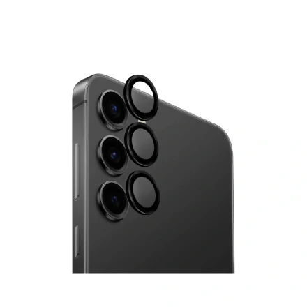 Защитное стекло Gorilla Corning Glass XC-31 на камеру Samsung S25 Plus черное