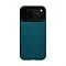 Кевларовая накладка Pitaka Ultra-Slim Case совместимая с iPhone 17 Pro Black/Blue (черно-синяя) EAC