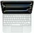 Чехол-клавиатура  Чехол-клавиатура Apple Magic Keyboard для iPad Pro 11" (2024) (русская гравировка)  белый