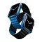 Ремешок UNIQ Revix reversible Magnetic совместимый с Apple Watch (38/40/41 mm) синий/черный (силикон)