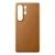 Накладка из эко кожи Kindsuit Case с MagSafe совместимая с Samsung Galaxy S26 Ultra бежевая (LB)