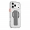 Противоударная накладка Skinarma Haxa с MagSafe совместимая с iPhone 17 Pro Max прозрачная