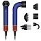 Фен  Фен Dyson Supersonic R Pro HD18 vinca blue/topaz orange (сине-оранжевый) с диффузором (вилка ЕАС)