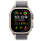 Apple Watch Ultra 2 GPS + Cellular, 49 мм, корпус из титана, ремешок Trail (S/M) цвета green/grey (зеленый/серый)