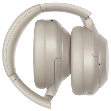 Полноразмерные  Беспроводные наушники Sony WH-1000XM4 серебряный