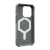 Противоударная накладка UAG Essential Armor с MagSafe совместимая с iPhone 15 Pro серая
