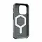Противоударная накладка UAG Essential Armor с MagSafe совместимая с iPhone 15 Pro серая