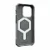 Противоударная накладка UAG Essential Armor с MagSafe совместимая с iPhone 15 Pro серая