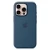 Силиконовая накладка Partner совместимая с iPhone 16 Pro синяя
