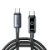 Кабель JoyRoom Type-C/Type-C S-A55 100W 1.2м черный